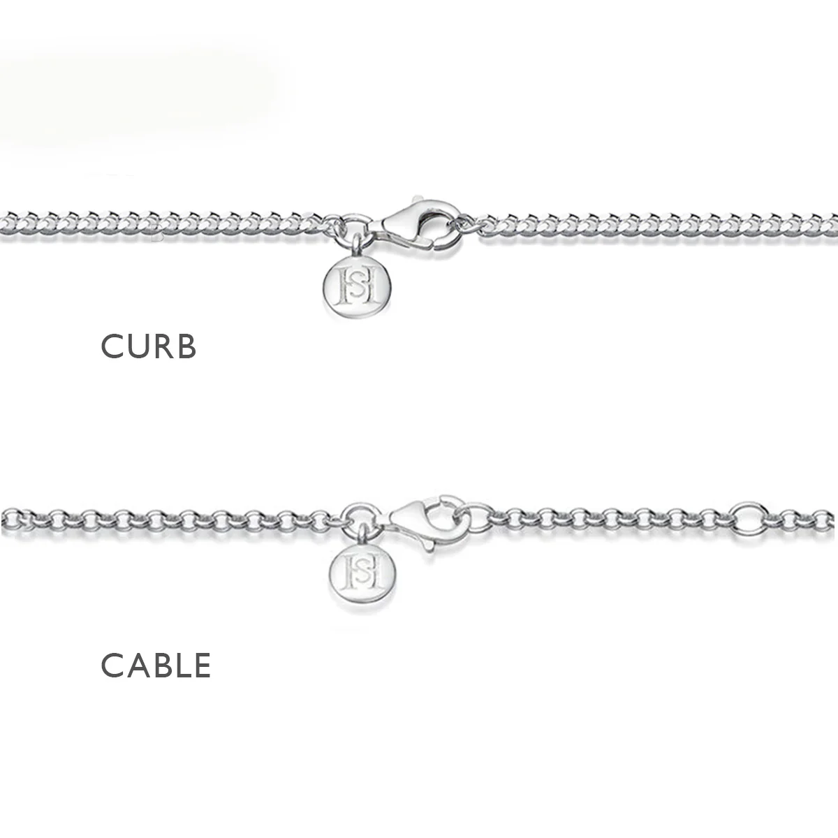 Silver St Christopher Rectangular Necklace - Image 5