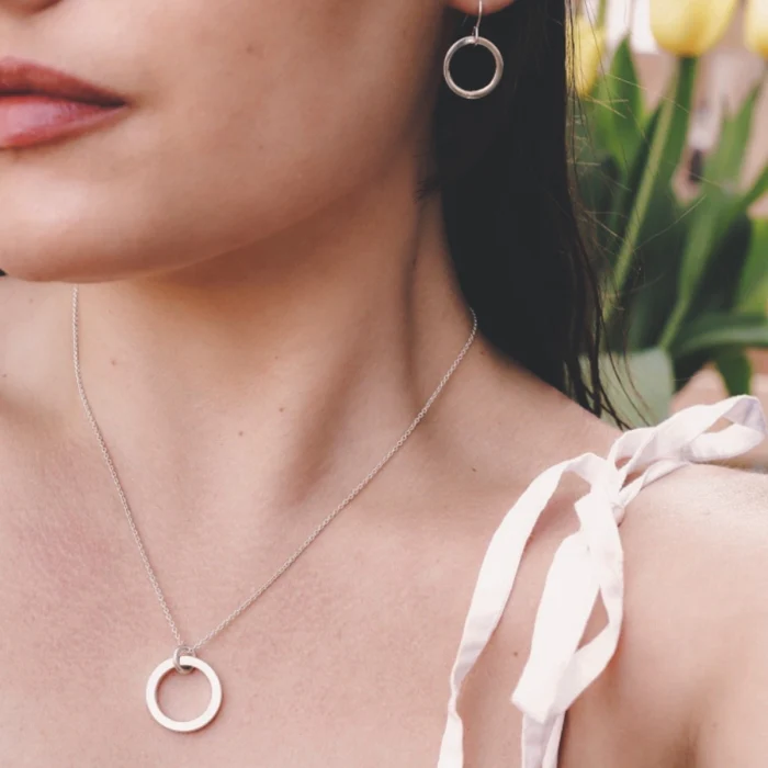 Sterling Silver Circulus Earrings - Image 3