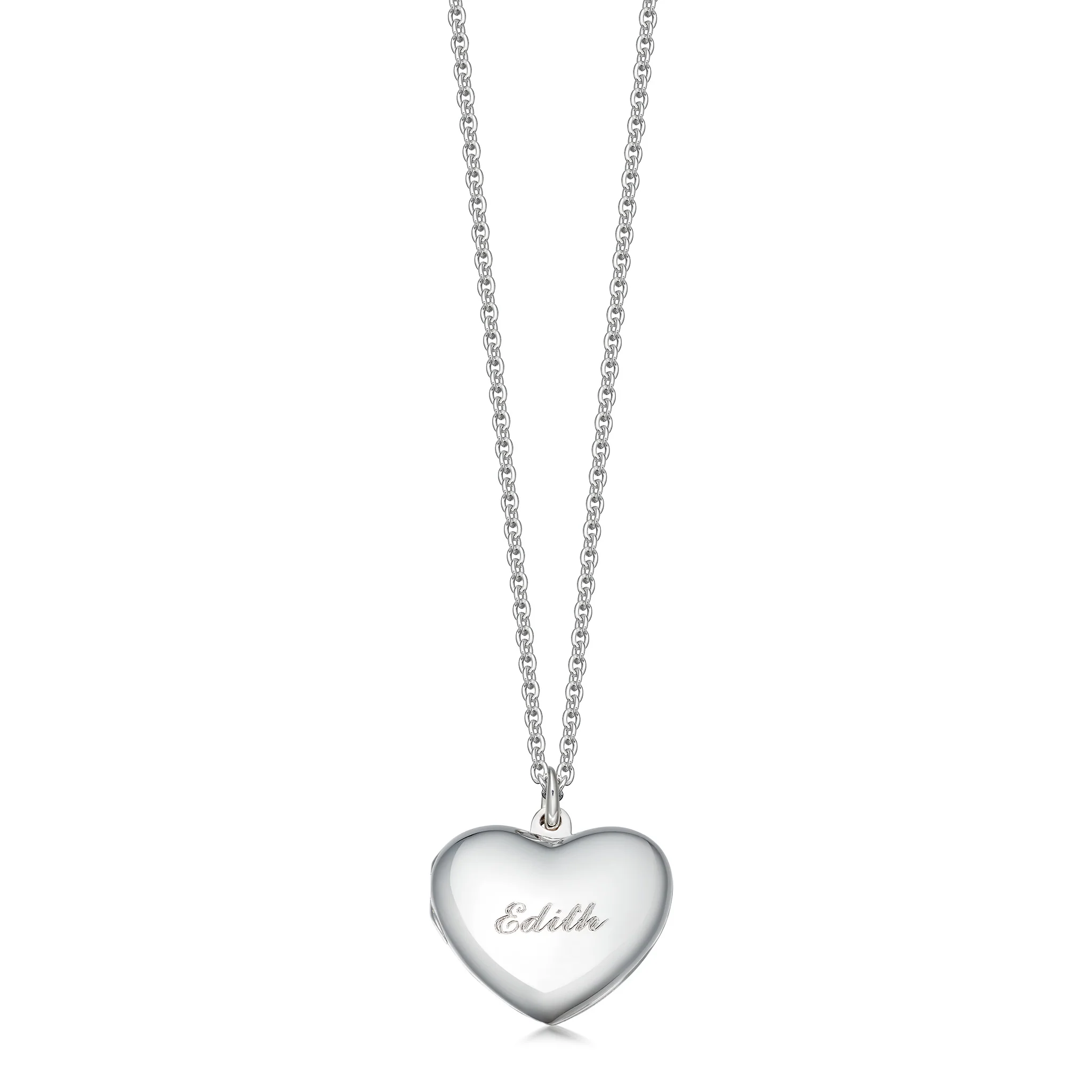 Sterling Silver Heart Locket - Image 4