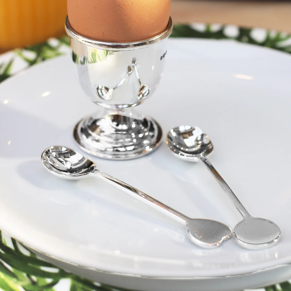 Sterling Silver Heart Spoon - Image 2