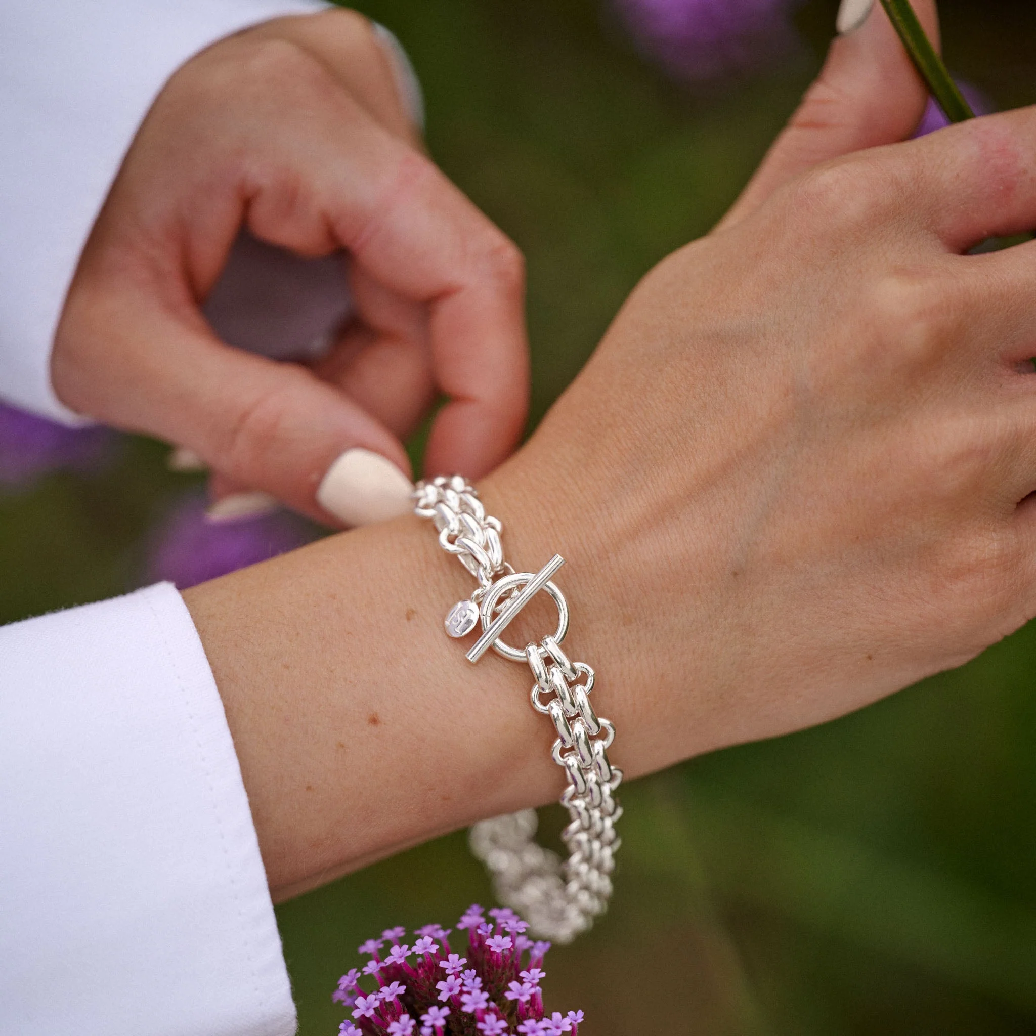Sterling Silver Heritage Bracelet - Image 2