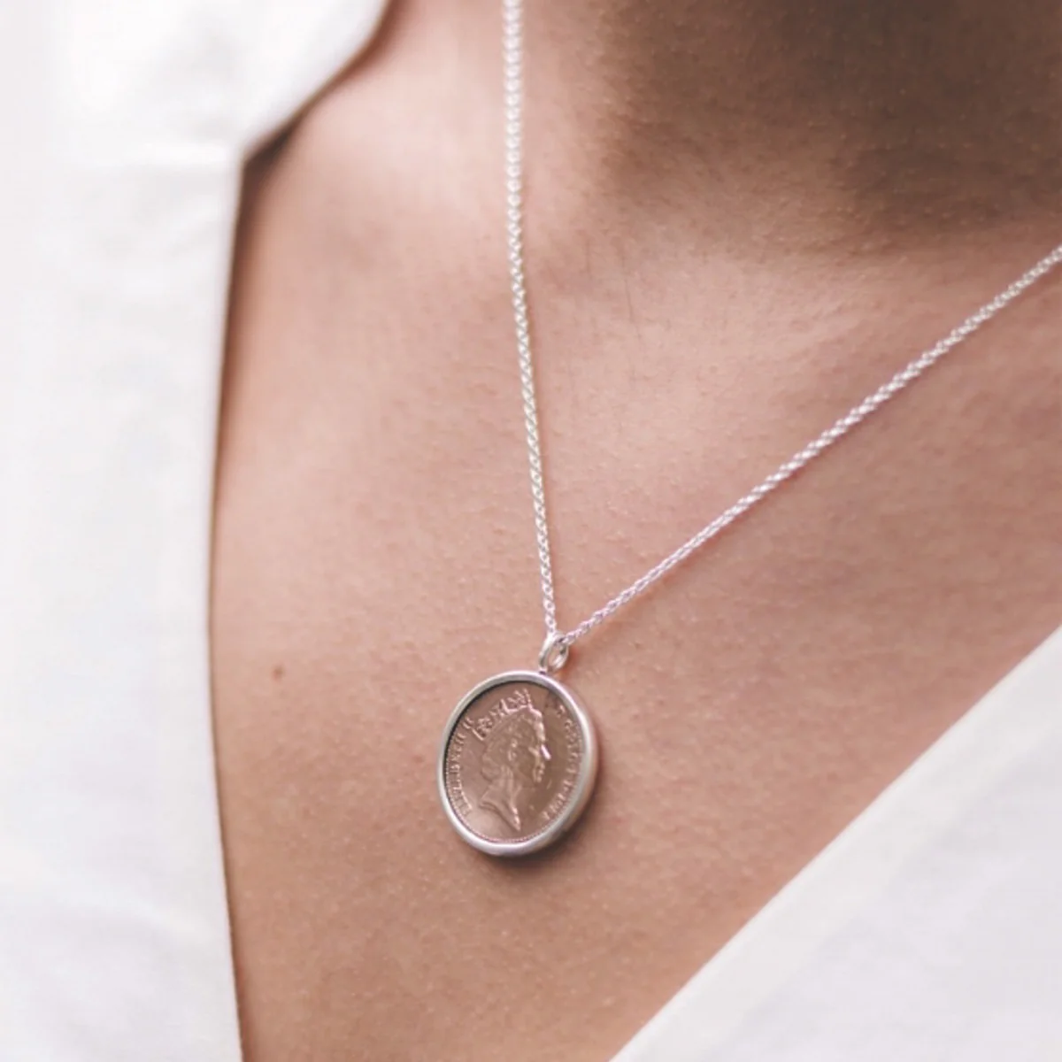 Sterling Silver Lucky Penny Pendant - Image 3