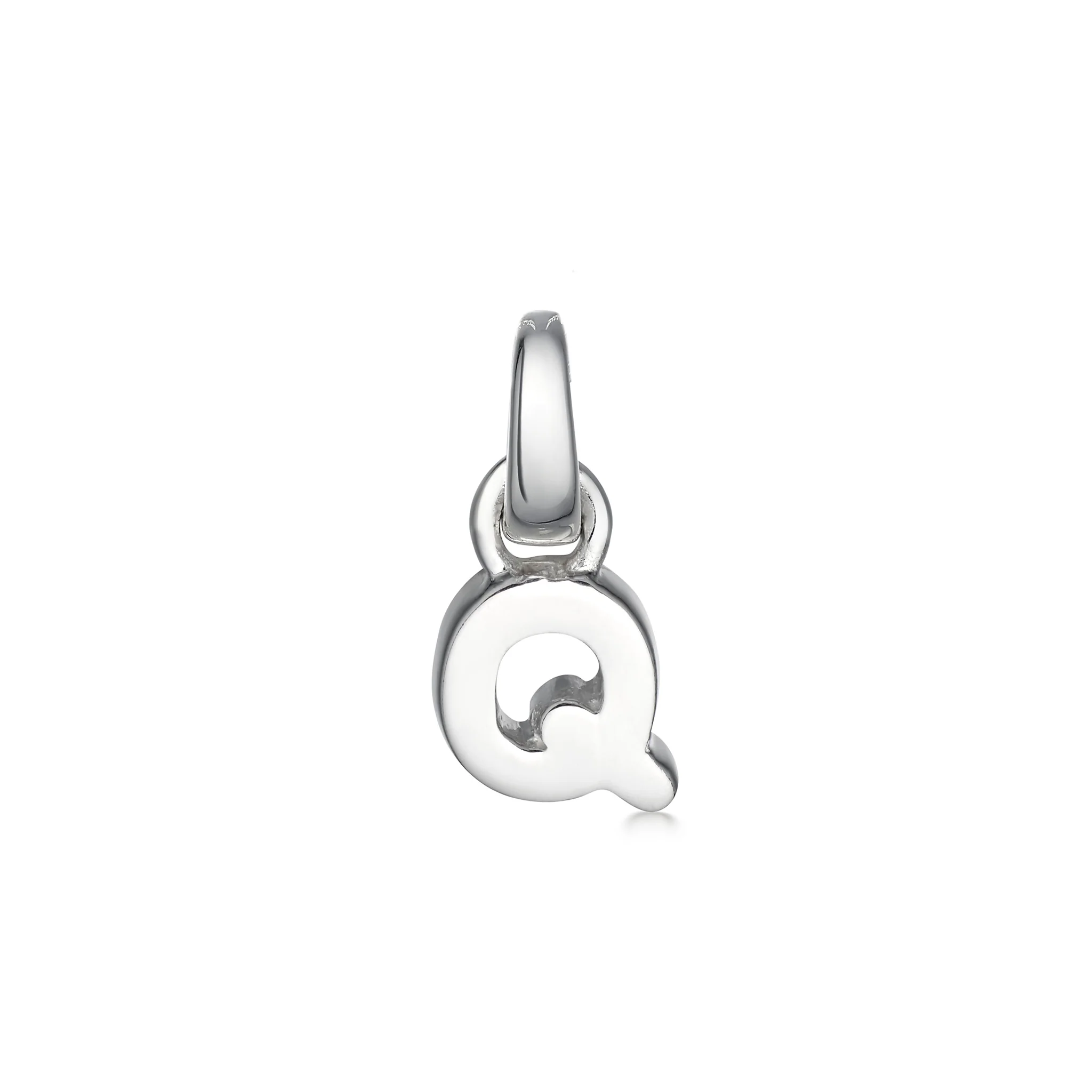 Sterling Silver Mini Initial Charms - Image 19