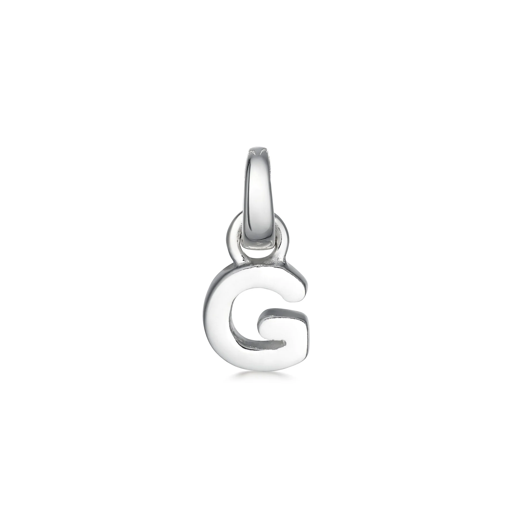 Sterling Silver Mini Initial Charms - Image 23