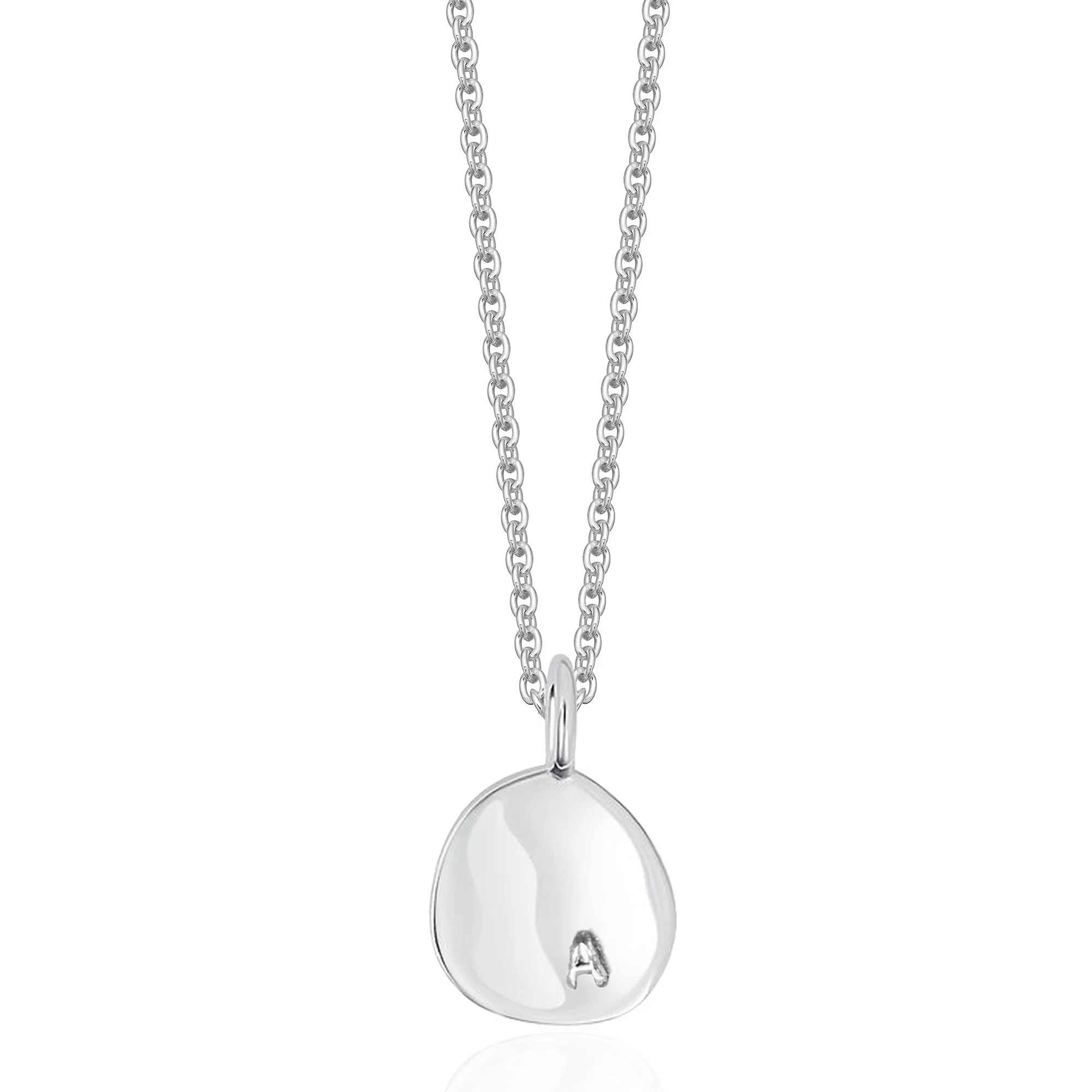 Sterling Silver Molten Pendant - Image 3