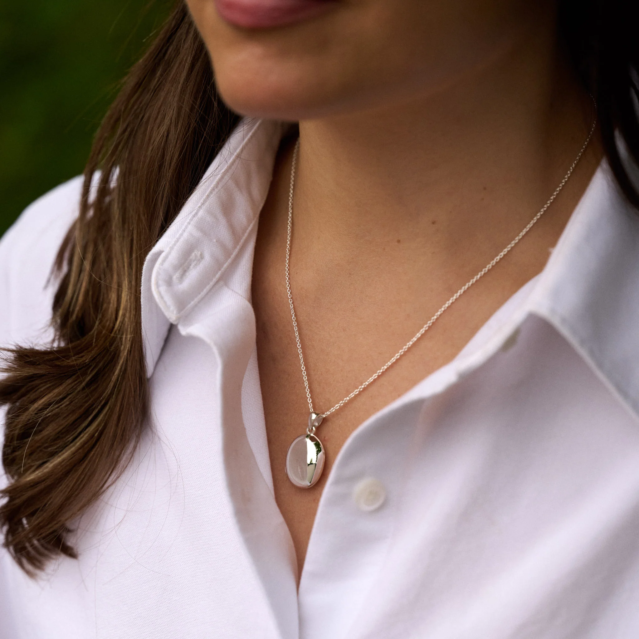 Sterling Silver Oval Locket 1 - Image 3