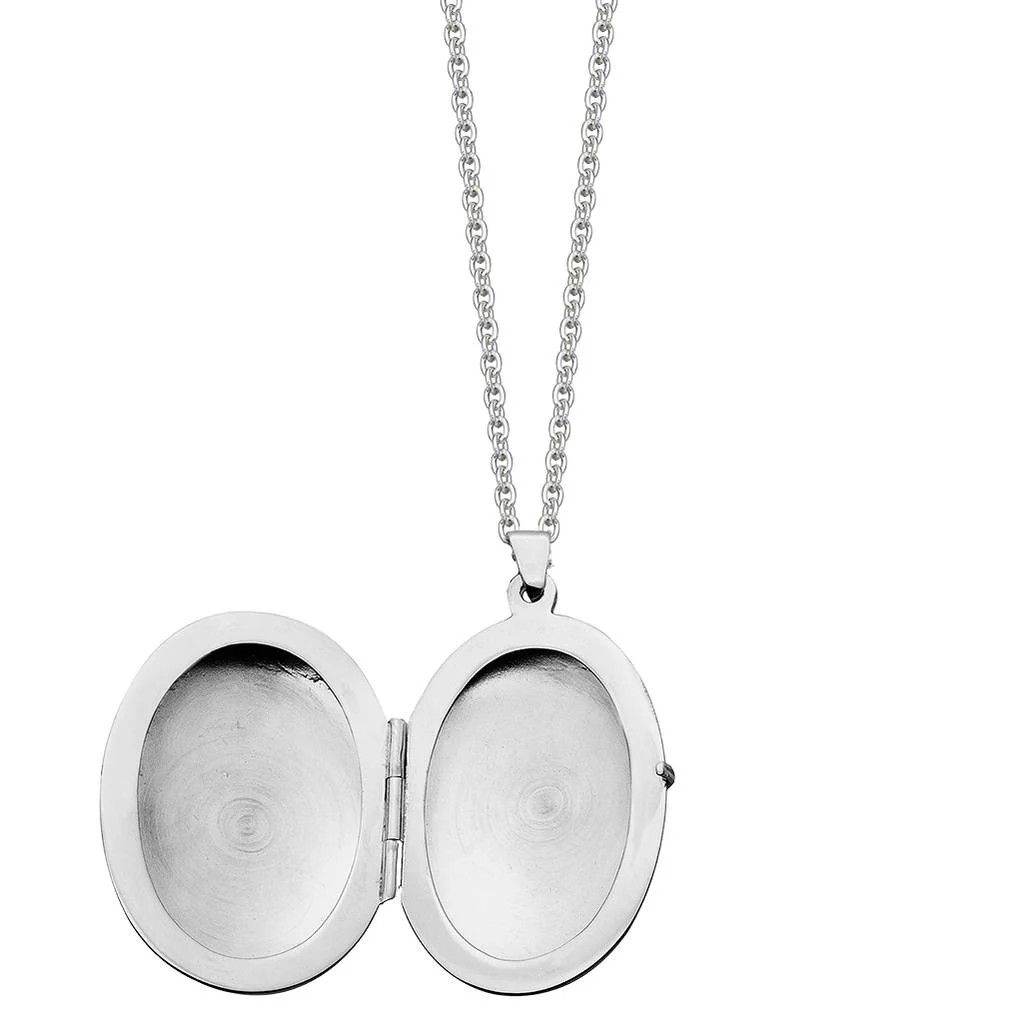 Sterling Silver Oval Locket 2 - Image 3
