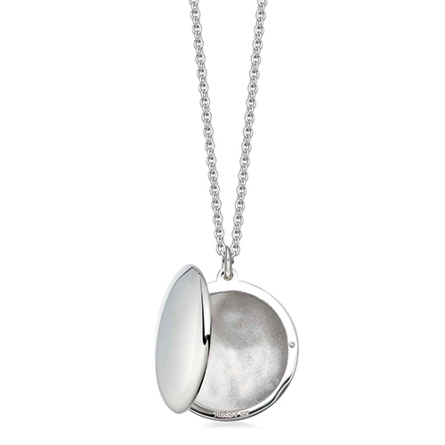 Sterling Silver Round Locket - Image 4