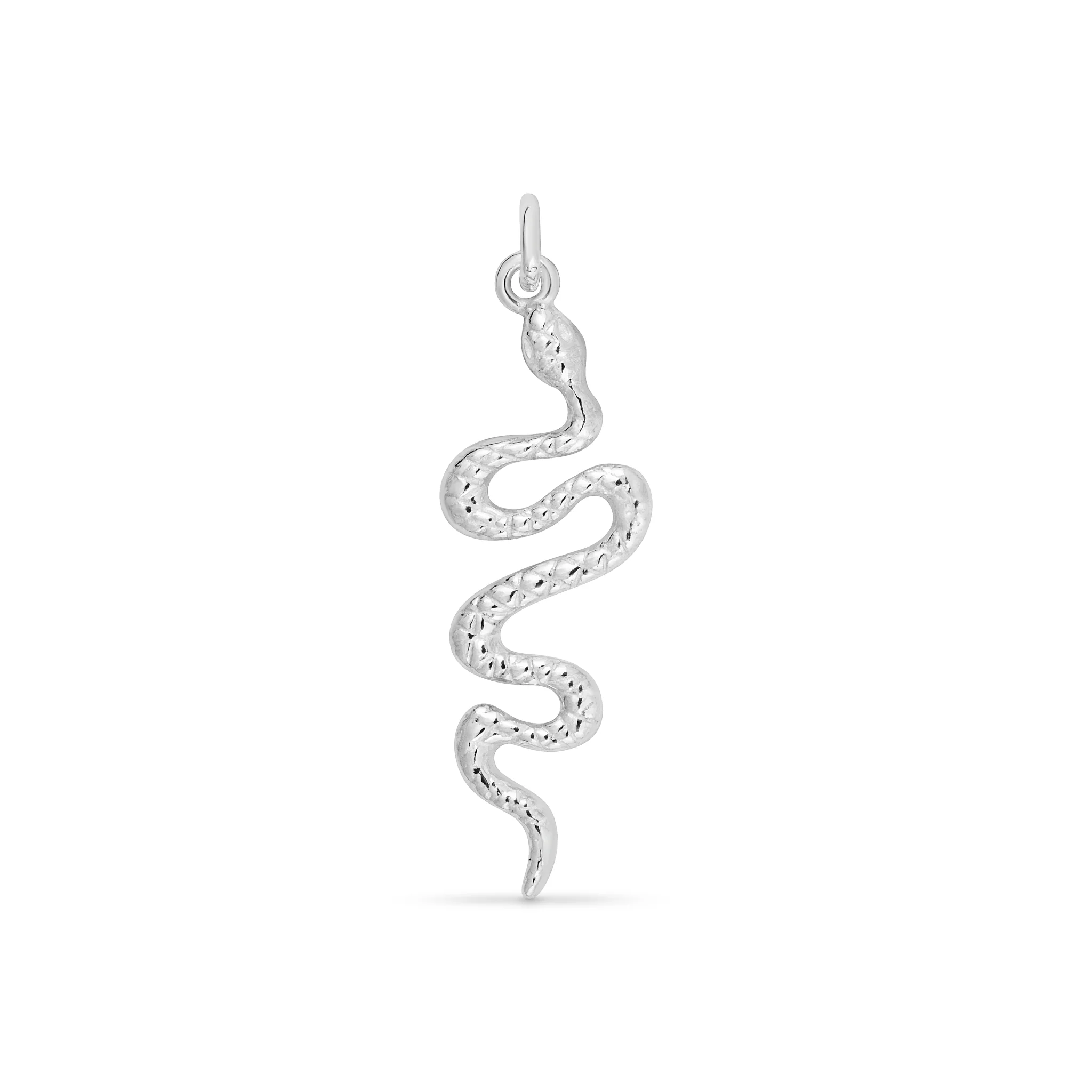 Sterling Silver Snake Necklace - Image 3
