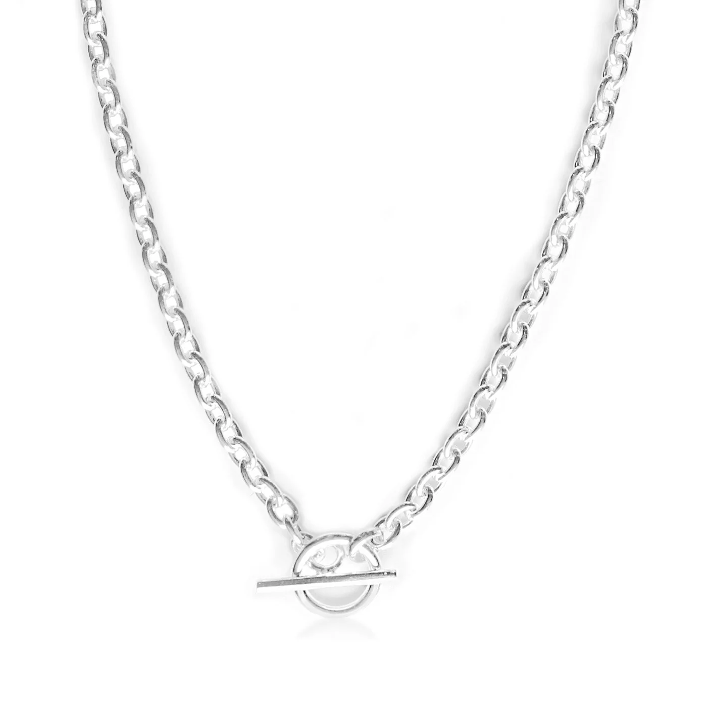Sterling Silver T-Bar Chain
