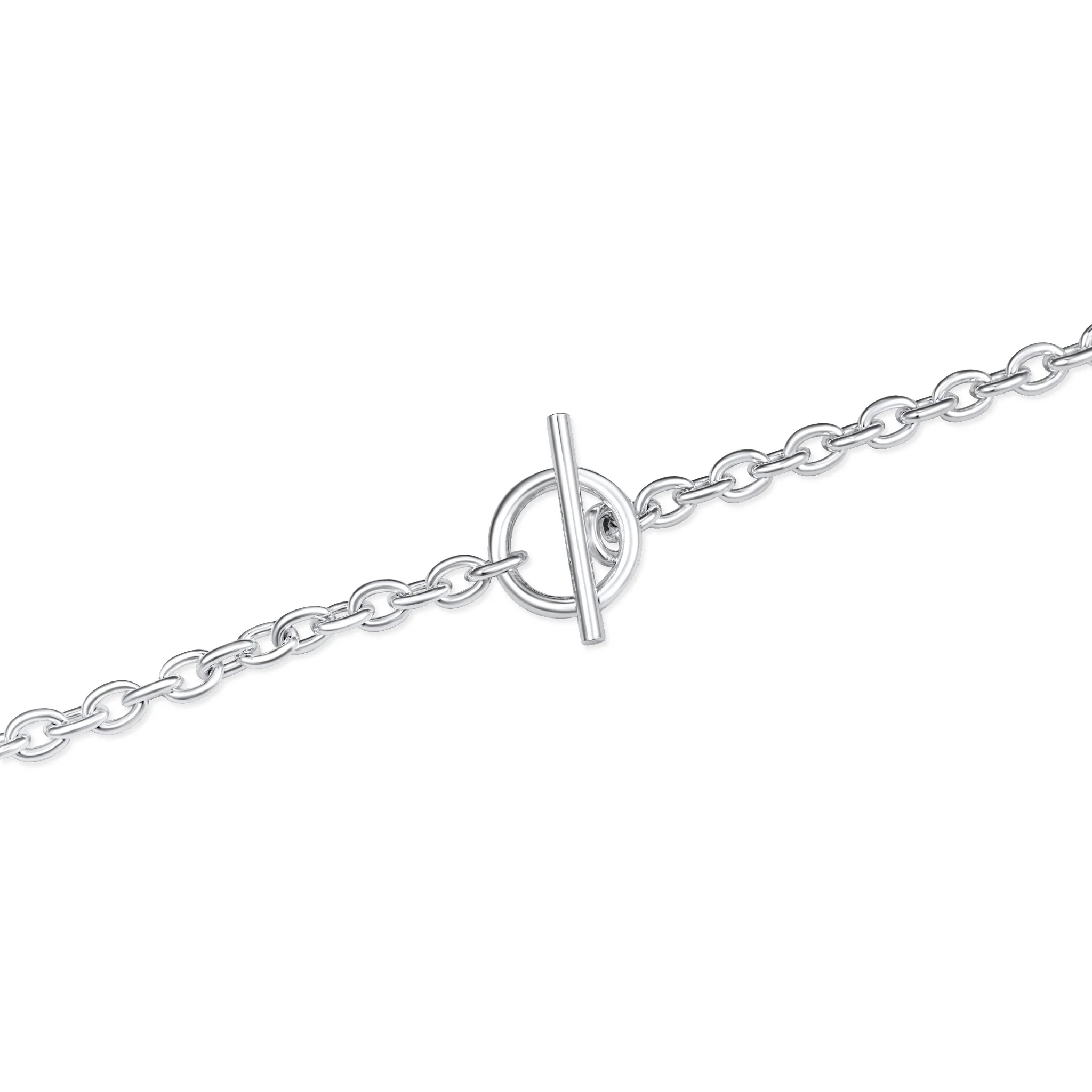 Sterling Silver T-Bar Chain - Image 4