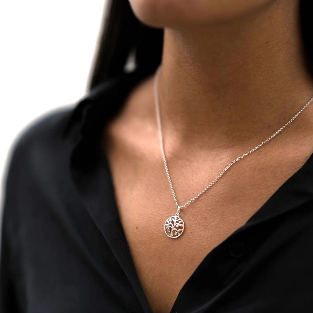 Sterling Silver Tree Of Life Pendant - Image 2