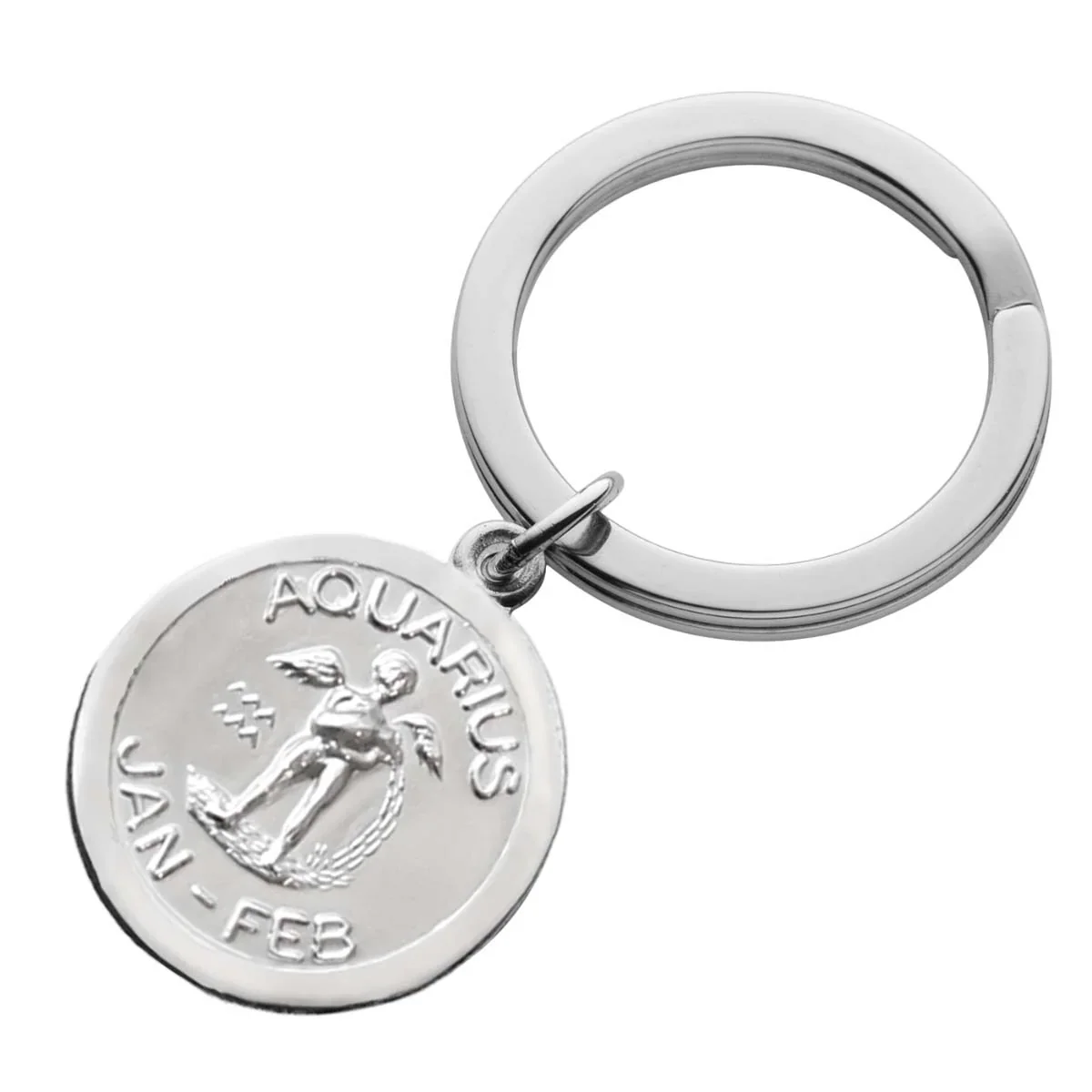 Sterling Silver Keyring - Zodiac - Image 12