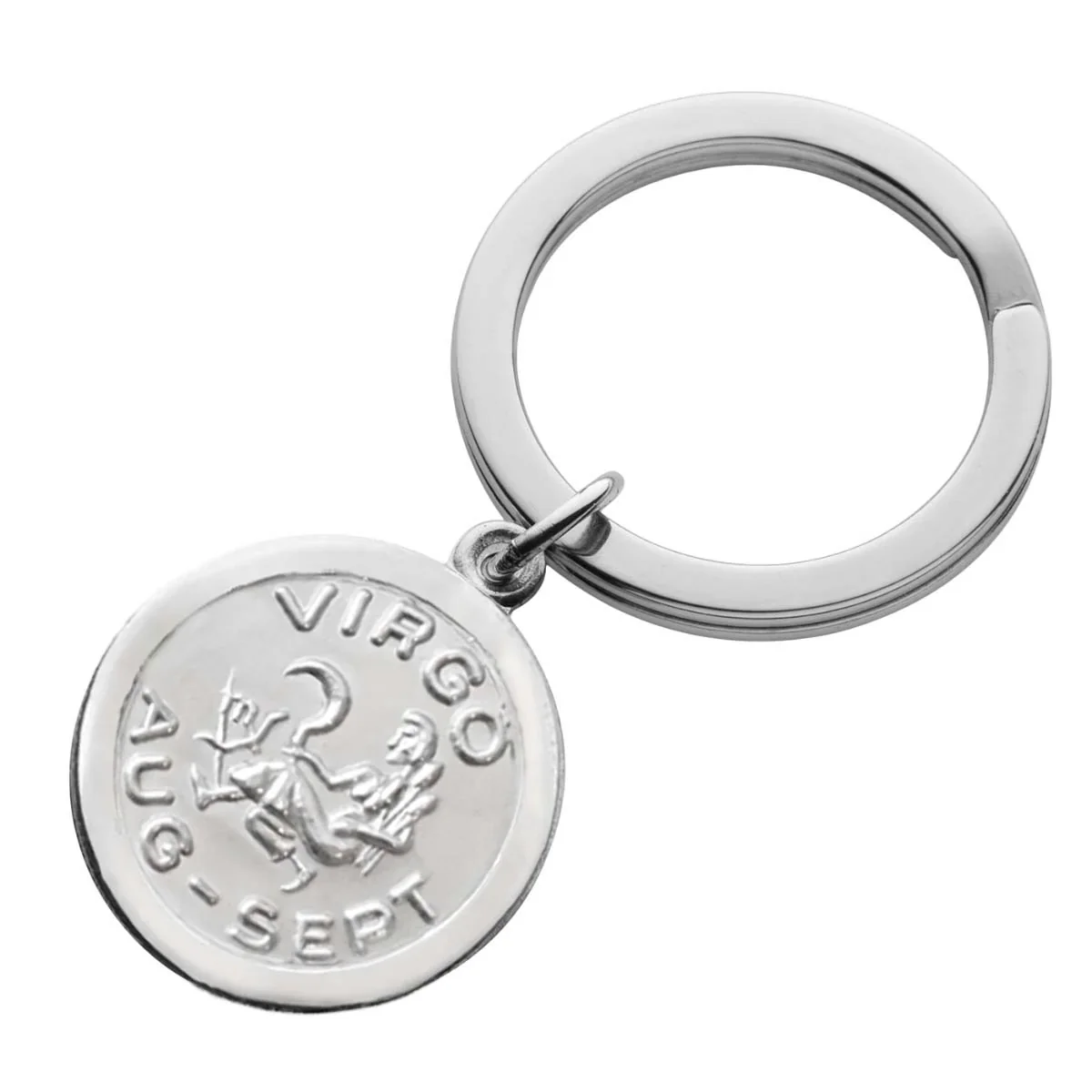 Sterling Silver Keyring - Zodiac - Image 7