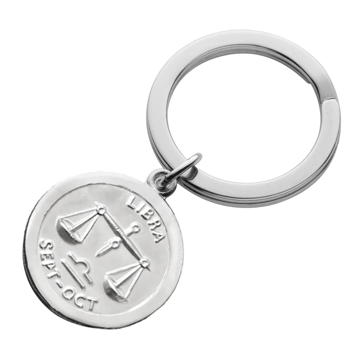 Sterling Silver Keyring - Zodiac - Image 8